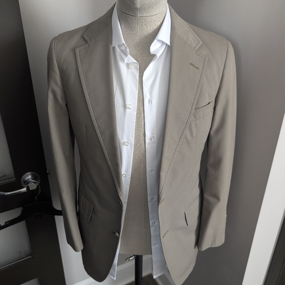 SOLD// Haspel Olive Blazer - Picture 9 of 13